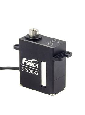 飞特STS3032金属4.5kg小型360度空心杯四足机器人串口总线舵机