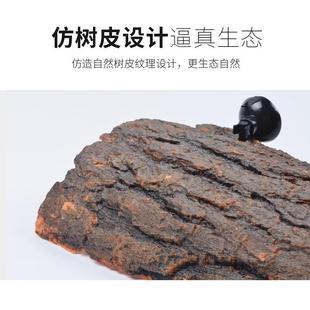 仿青石纹乌龟晒台高水位乌龟缸爬宠缸用具