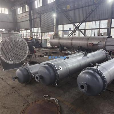现货不锈钢冷凝器列管式水冷换热器壳管化工冷却器蒸汽循环钛管蒸