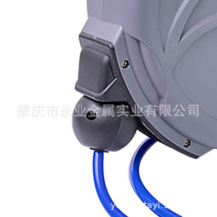 汽修美容工具轮胎充气气鼓自动伸缩卷管器增强PU夹纱管打气夹管器