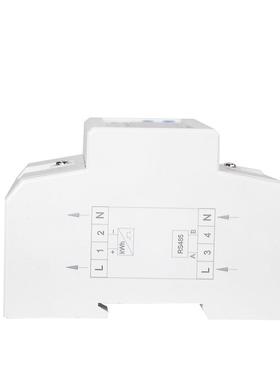 DDS548MR导轨式液晶显示单相4P电子式多功能电能表RS485通讯230V