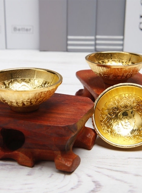 宝宝抓周袖珍碗套装传统周岁礼袖珍小碗摆件道具