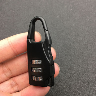 热销爆款迷你背包箱包锁锌合金军刀十字密码锁拉链小挂锁