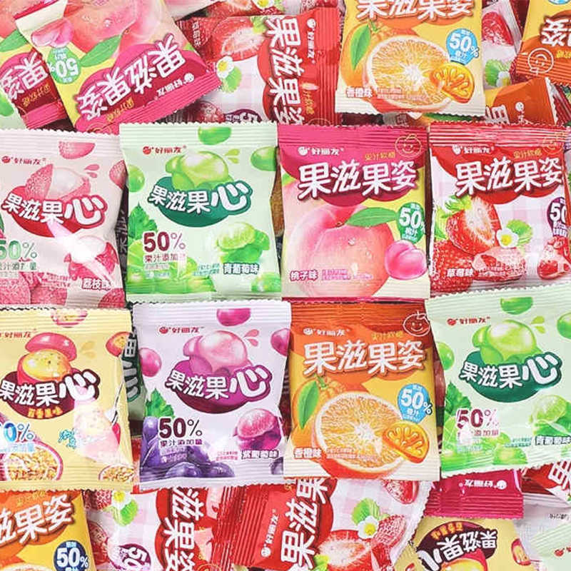 好丽友果滋果软糖整箱64包