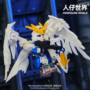 飞翼高达机甲战士强袭自由独角兽扎古报丧女妖第三方拼装积木人仔
