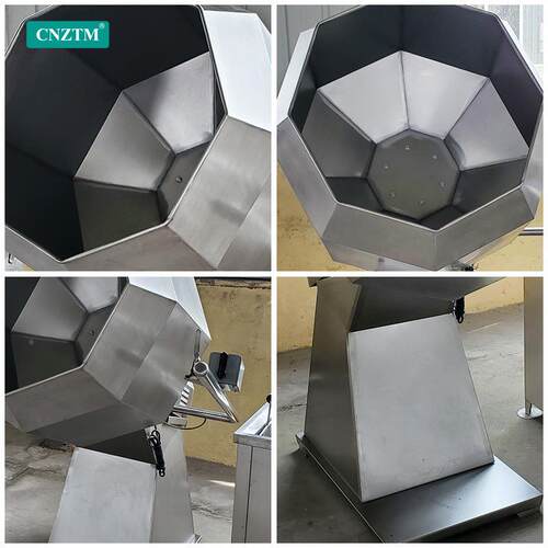 不锈钢牛八角 拌料机八角机调味桶 雪花鸡TSBL-80柳裹粉 板筋上料