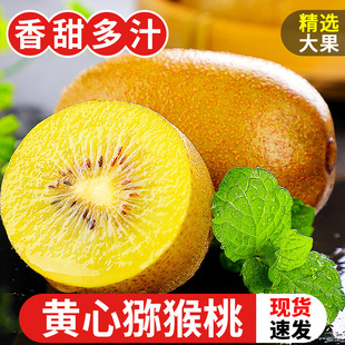 【下单立减50】金果黄心猕猴桃黄金奇异果产地直发新鲜孕妇水果