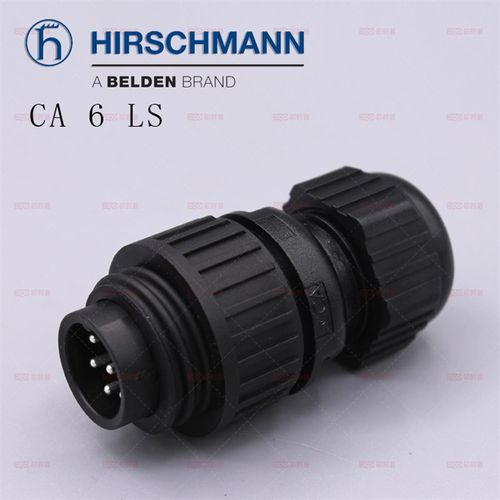 德国hirschmann赫斯曼CA6LS连接器7芯公头934 126-100 934126100