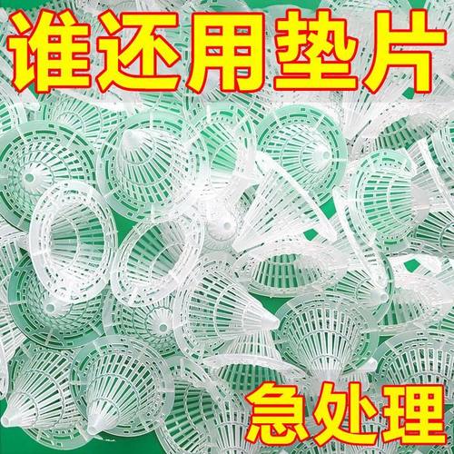 多肉花盆底孔网垫塑料兰花沥水罩