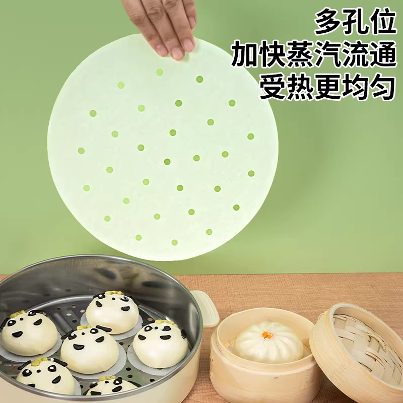 家用一次性不粘蒸笼纸