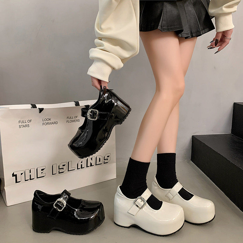 学院风时尚玛丽珍鞋女2026春季新款爆款内增高单鞋气质百搭小皮鞋,女鞋,浅口单鞋,淘宝优惠券,粉丝福利购,淘宝优惠卷