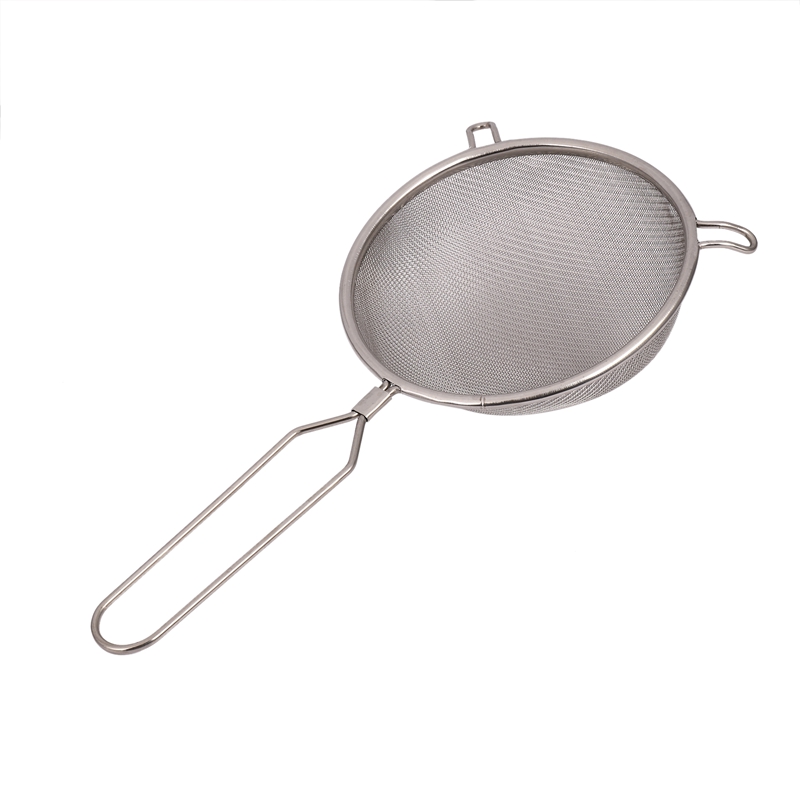 Kitchen Flour Colander Sifter Sieve Oil Mesh Wire Strainer