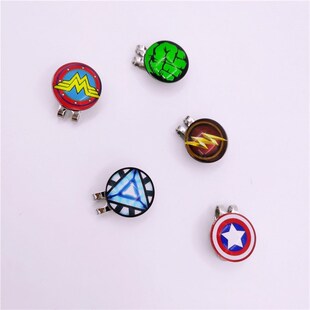 NEW Golf Ball Marker With Magnetic Hat Clip A Star Green Ha