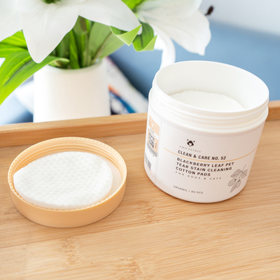 Amo petric阿默眼部湿巾双面纹路可用清洁猫咪泪痕清洁片狗狗擦眼