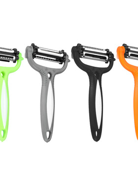 Three-in-one stainless steel paring knife multi-function rot