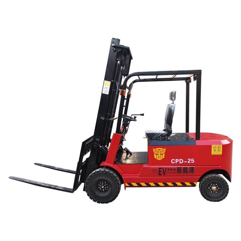 新能源四轮电动叉车座驾式电动叉车1吨2吨电力堆高升降搬运车