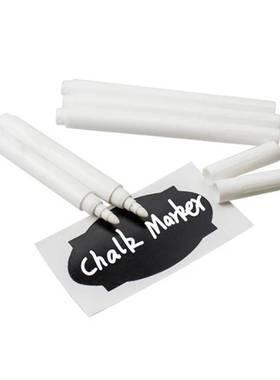 3510pcsSet White Liquid Chalk Pens for Wall Sticker Black
