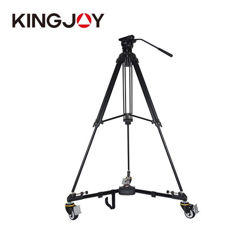 劲捷VX-600脚轮 摄影摄像滑轮 三脚架滑轮底座万向滑轮三脚架平衡