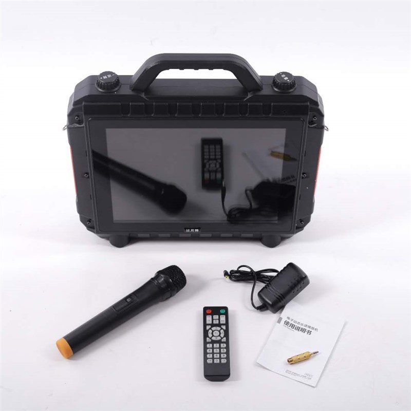 。户外唱简谱动态伴奏学习自带音箱新G品无线话筒充电电萨克斯机