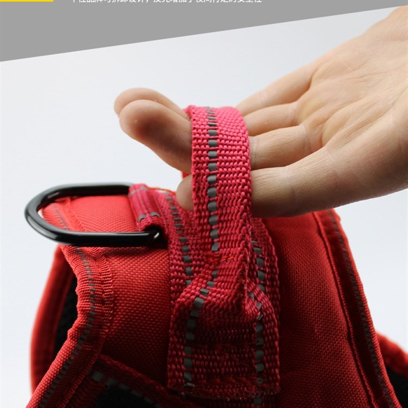 厂家厂家金毛牵引绳胸抱婴袋背心式中型犬大型遛狗狗牵引绳防爆冲