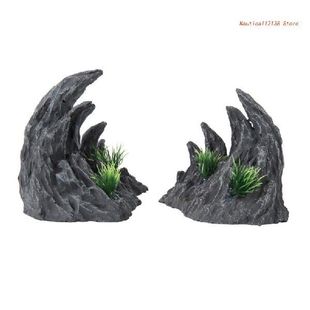 Plants Decoration Theme Hideout Cave Aquarium Betta Resin
