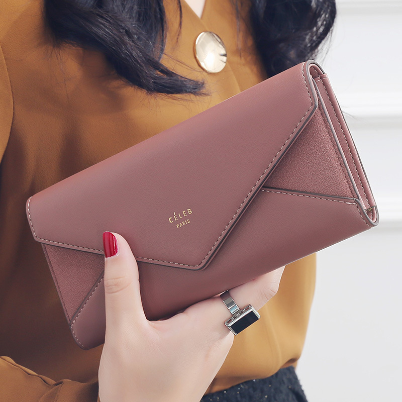 极速aliwood Brand 3 Fold Women's Wallet Designer Envelope Cl