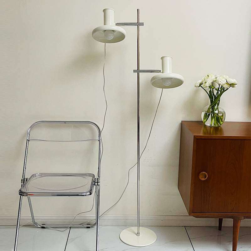 复古包豪斯客厅沙发落地灯轻奢后现代创意中古双头装饰氛围立式灯,纺织面料/辅料/配套,纺织机械配件,淘宝优惠券,粉丝福利购,淘宝优惠卷