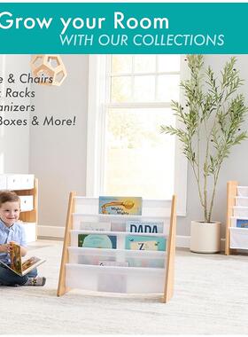 儿童玩具收纳架落地多层家用宝宝置物玩具架简易分类整理箱储物柜