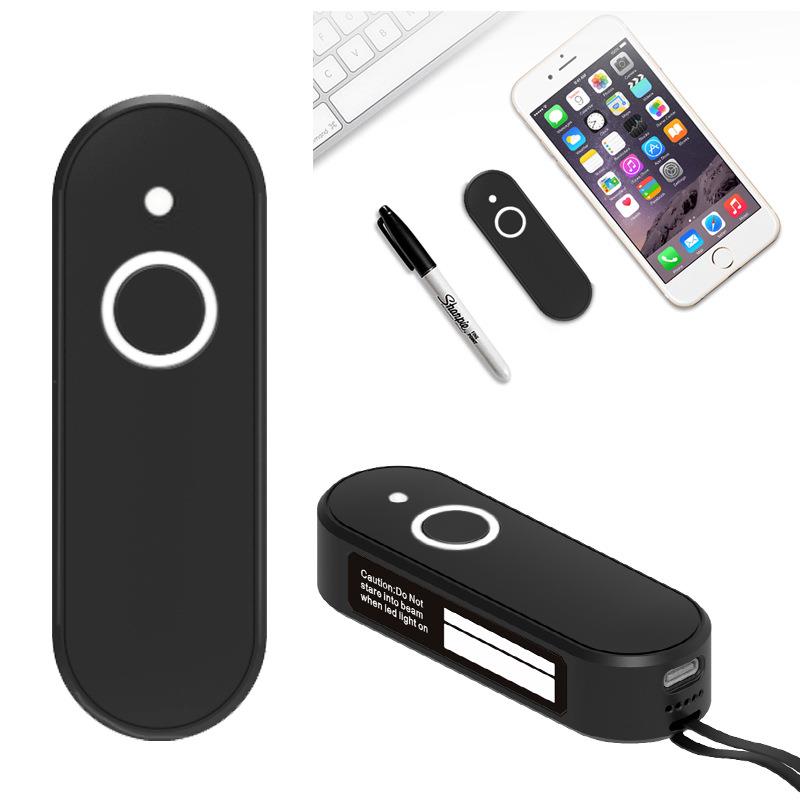 HOLYHAH跨境迷你蓝牙无线二维条码扫描仪QR/PDF417适用移动支付