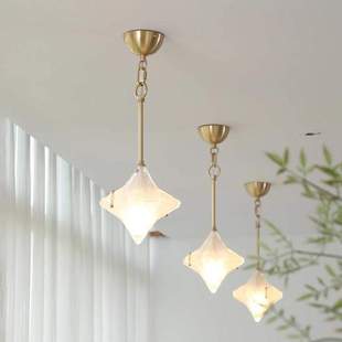 中古创意过道吸顶灯入户小阳台衣帽间氛围灯奶油风星星玄关吊灯