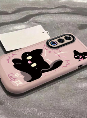 适用OPPOA3X手机壳PKD110保护套A35g新款5Goppo防摔opoa全包防摔oppoa3pro卡通opa可爱opp0pp0ppoa泡芙小黑猫