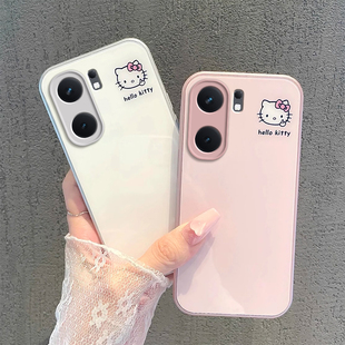 适用iqooneo9手机壳新款iqooneo8/neo5全包防摔9spro玻璃iqooneo7se/neo6se女生neo5s散热neo3小kt猫咪noe855