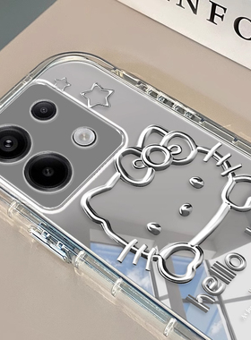 适用OPPOReno13手机壳Reno13Pro保护套reno13OPPO新款5GOPOP镜面OPReno外壳OPPReno全包防摔女生OPO一只kt猫