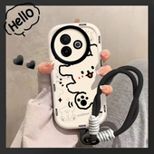 适用vivoY300i手机壳vivo新款 Y300i保护viviy套vovoy硅胶voviy全包防摔vⅰvoy步步高viv0丫vivy男女黑猫白狗