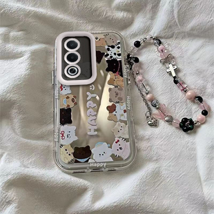 适用OPPOA3x手机壳OPPO新款A3i5G保护OPPOAX套OPA/OPPA潮镜面OPP0PP0PPO全包PPOA/OPOA防摔OPOPA男女小猫小狗