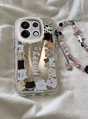 适用OPPOReno13手机壳Reno13Pro保护套reno13OPPO新款5GOPOP镜面OPReno外壳OPPReno全包防摔男女OPO小猫小狗