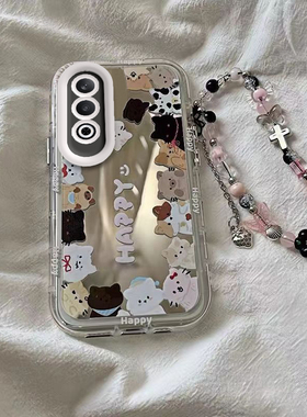适用于OPPOA3活力版手机壳PKD110保护套A3X新款5G板oppo镜面opoa全包防摔oppoa3x壳opa可爱opp0pp0ppoa边框猫