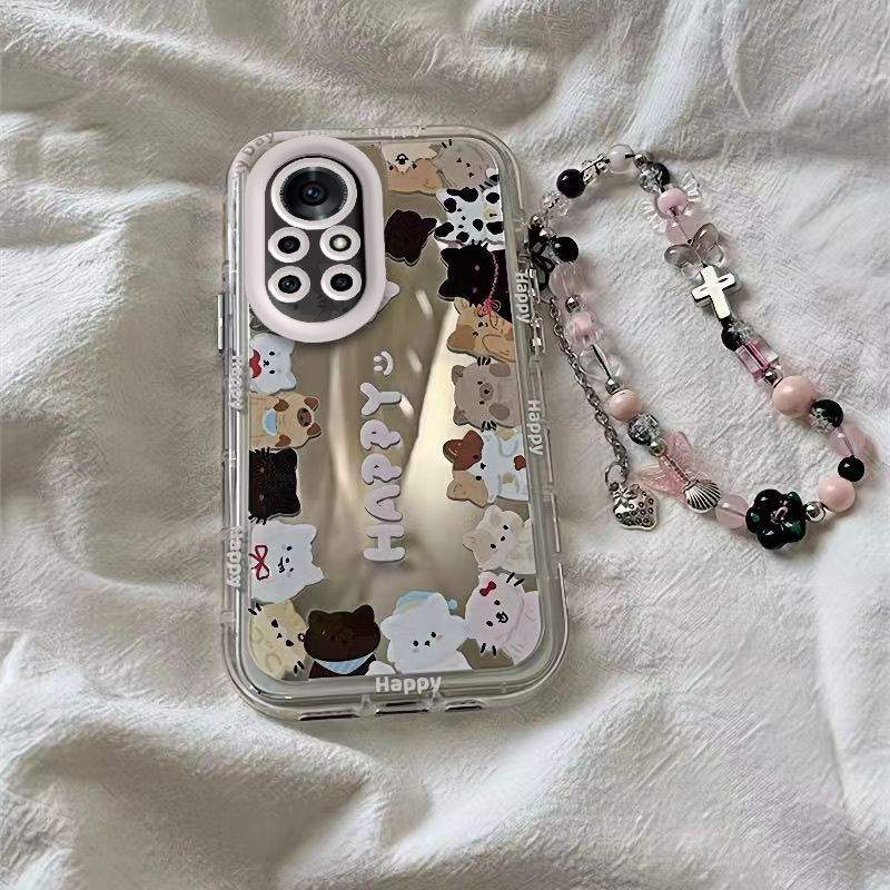 适用华为Nova8Pro手机壳nove8Por保护套novo新款nava可爱navo潮镜面nave全包n0va防摔Pr0诺娃n8p男女小猫小狗