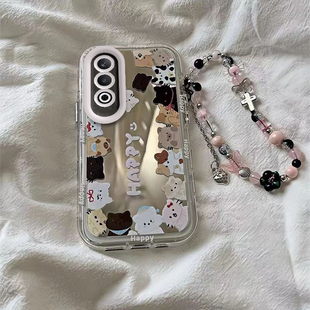 适用OPPOK12plus手机壳K125G新款OPPO保护KX套OPPOKX钢化opk/oppk镜面opp0pp0ppo全包防摔ppok女小猫小狗