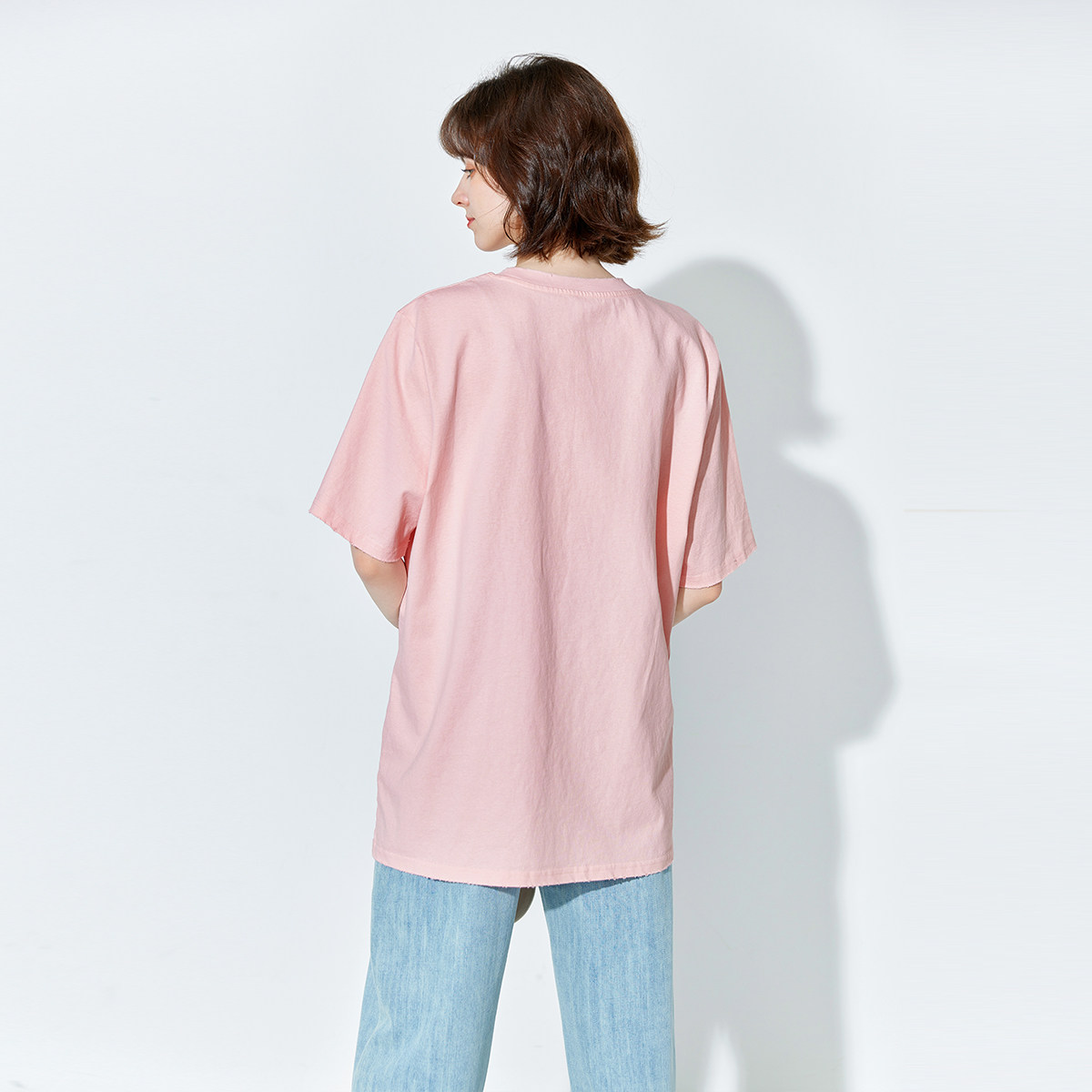 纳纹2025夏季新款色圆领印花宽松版短袖上衣休闲宽松百搭T恤女,女装/女士精品,T恤,淘宝优惠券,粉丝福利购,淘宝优惠卷