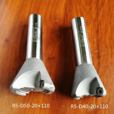 铣床圆刀把R5铣刀杆EMR-5R-D50/D40-20&times;110 配M4螺丝和T15