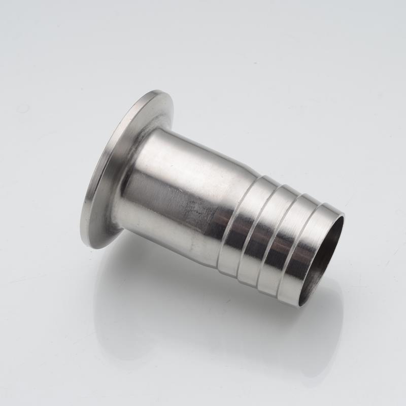 304/316 不锈钢卫生级快装皮管接头卡箍式软管宝塔头卡盘水嘴19