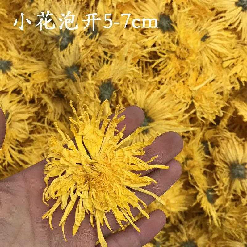 金丝皇菊散装 黄菊大花散称菊花茶大朵茶叶罐装散货去火