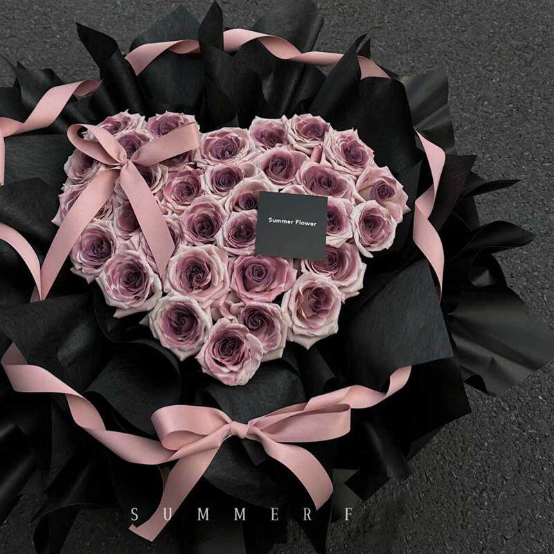 全国乌梅子酱曼塔玫瑰生日花束鲜花速递深圳上海广州杭州同城配送