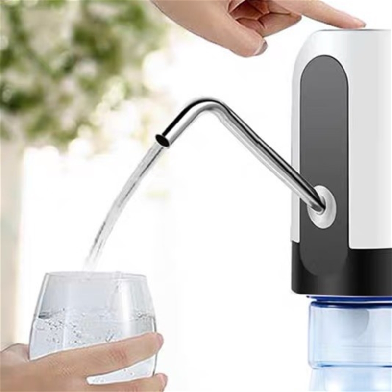 桶装水抽水器电动矿泉水t出水器自动抽水机压水T器饮水机家用吸水
