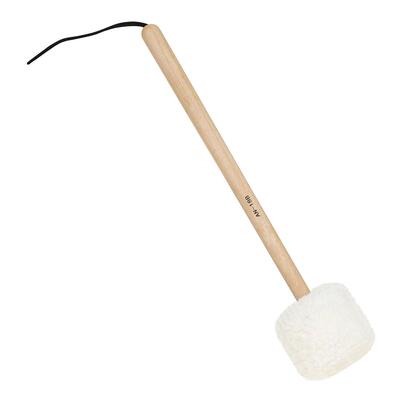 专业绒钵敲尼泊尔手工榉木羊羔RCV敲棒錘西藏颂钵钵槌颂佛音碗配