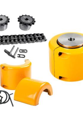 KC4016实心链条联轴厂器工K4016(4X（机5#/无链轮实心C件/工艺小