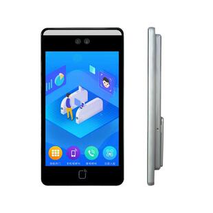 101.寸人脸识门禁考勤一体机楼宇云对讲客访别机梯控系统智能安防