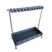 地拖把固布定架3ZY33060落式 拖把架可移动落式 卫生间收纳地沥水整