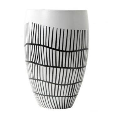 现面代创LOM意条纹瓷厅花瓶摆件样板间民宿售楼部桌陶客花器软装,橡塑材料及制品,工业陶瓷,淘宝优惠券,粉丝福利购,淘宝优惠卷